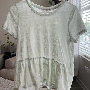 Flowy short sleeve top